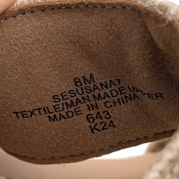 Easy Spirit Susana Slingback Wedge Sandals Women's Gold Size US8M EU38.5 - Picture 7 of 12